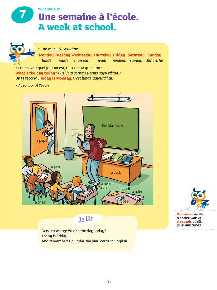 Chouette - Anglais CM1