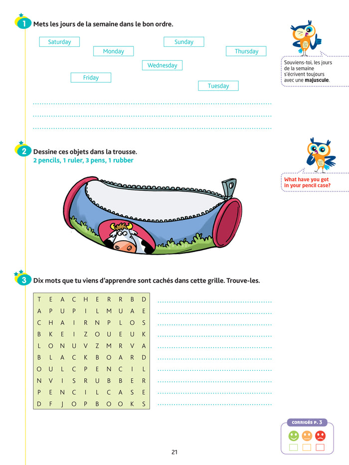 Chouette - Anglais CM1