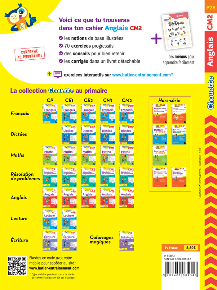 Chouette - Anglais CM2