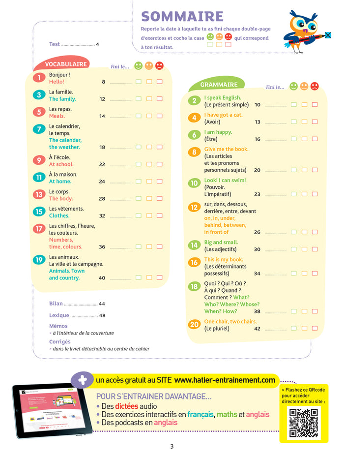 Chouette - Anglais CM2