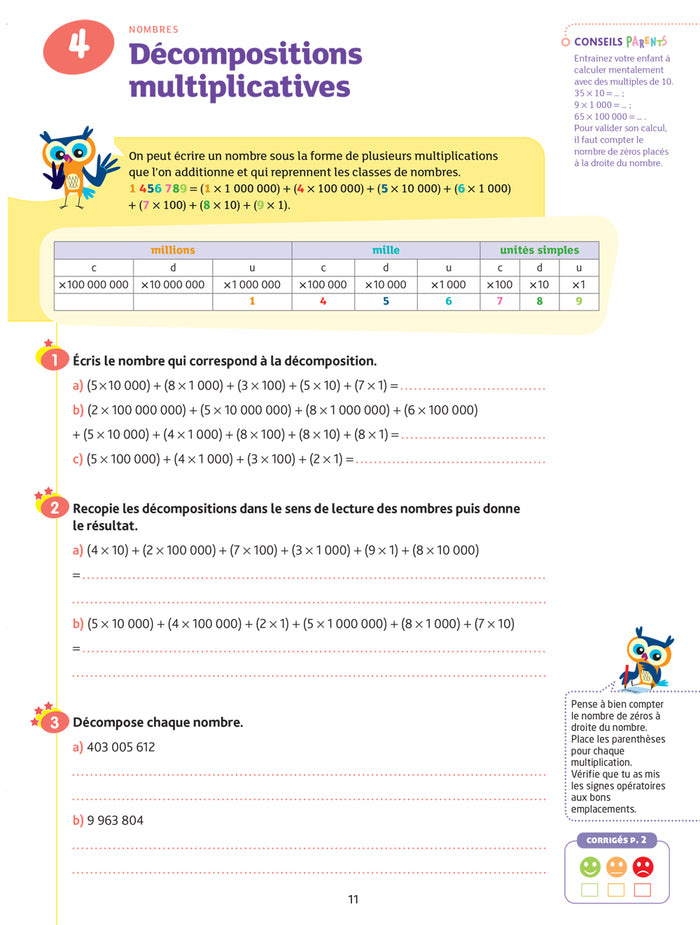 Chouette - Maths CM1