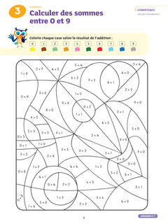 Chouette - Coloriages CP