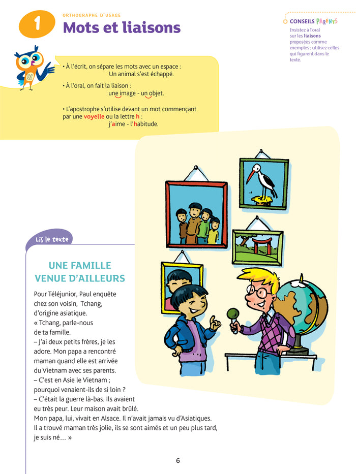 Chouette - Dictées CE1