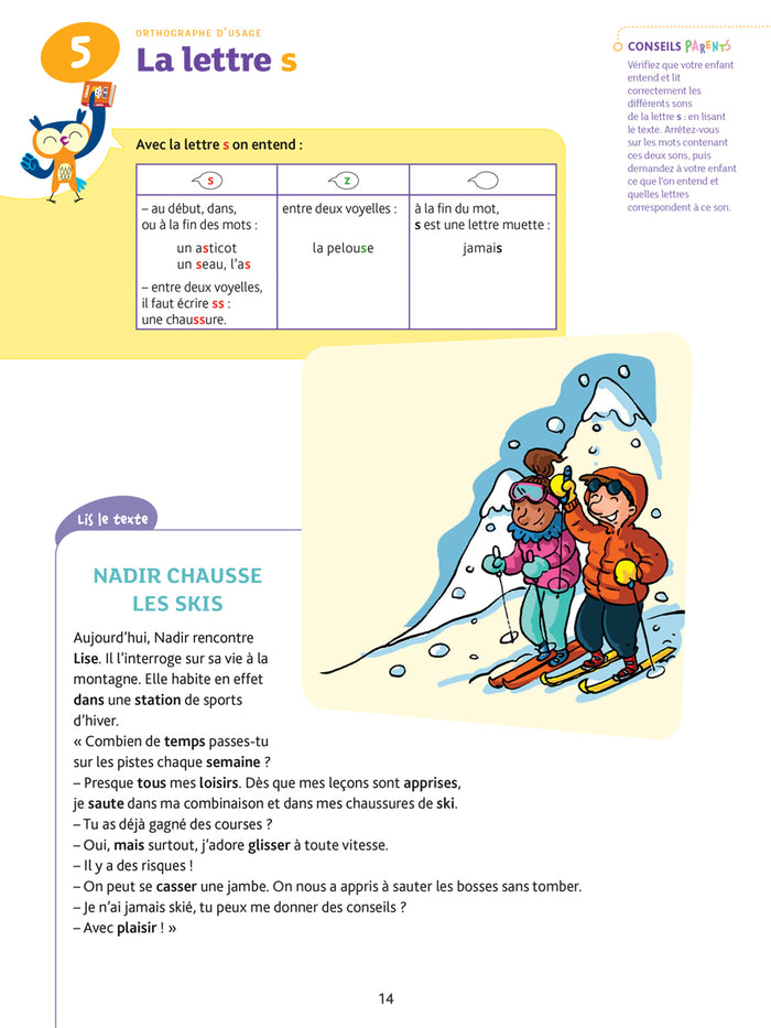 Chouette - Dictées CE1