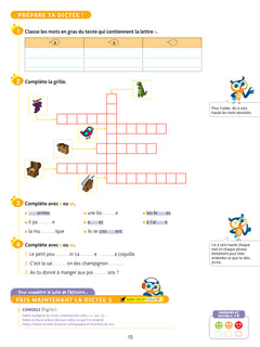 Chouette - Dictées CE1