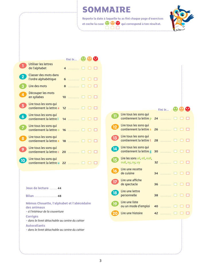 Chouette - Lecture CE1