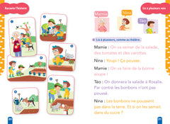 Téo et Nina jardinent