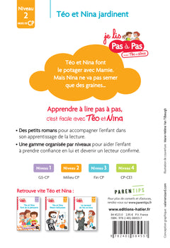 Téo et Nina jardinent