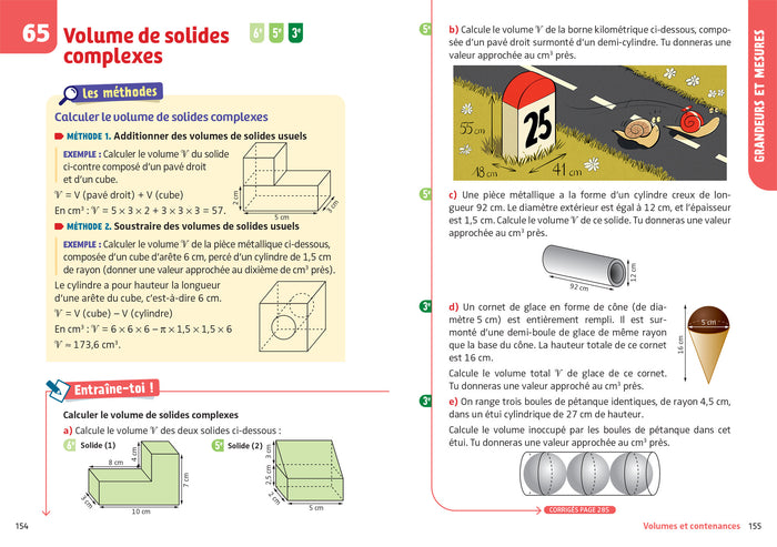 Bescherelle collège - Maths (6e, 5e, 4e, 3e)