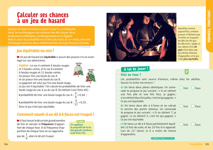 Bescherelle collège - Maths (6e, 5e, 4e, 3e)
