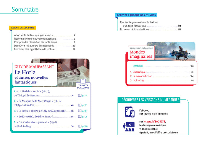 Le Horla et autres nouvelles fantastiques
