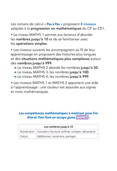 Kim et Tom font un escape game