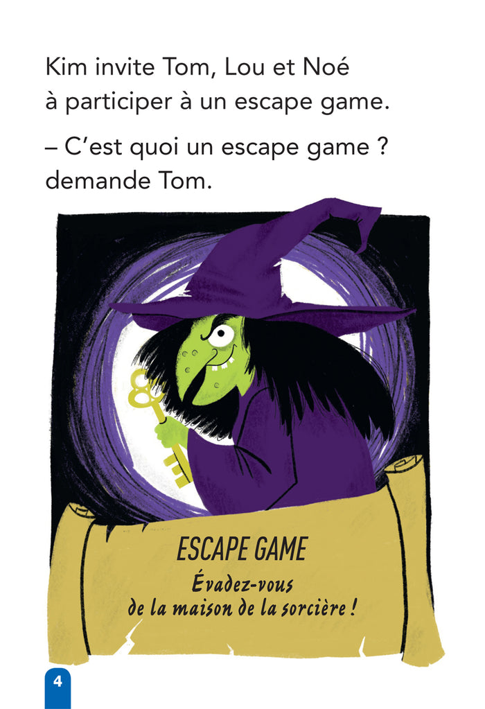 Kim et Tom font un escape game