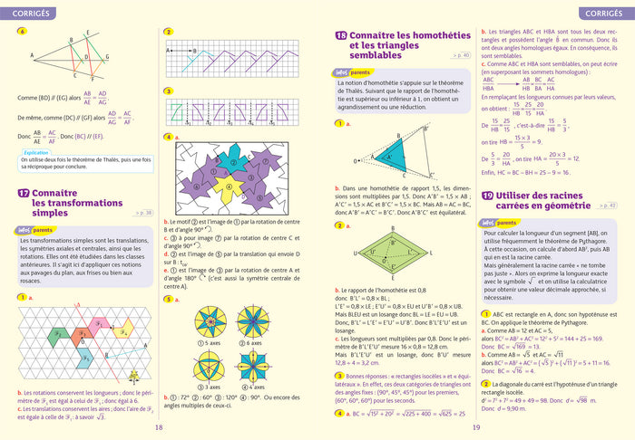 Maths 3e: cahier de révision et d'entraînement