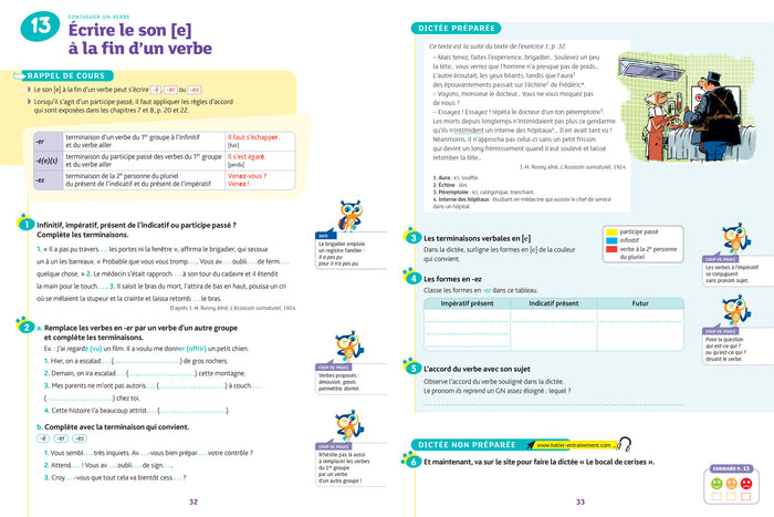 Dictées 4e: cahier de révision et d'entraînement