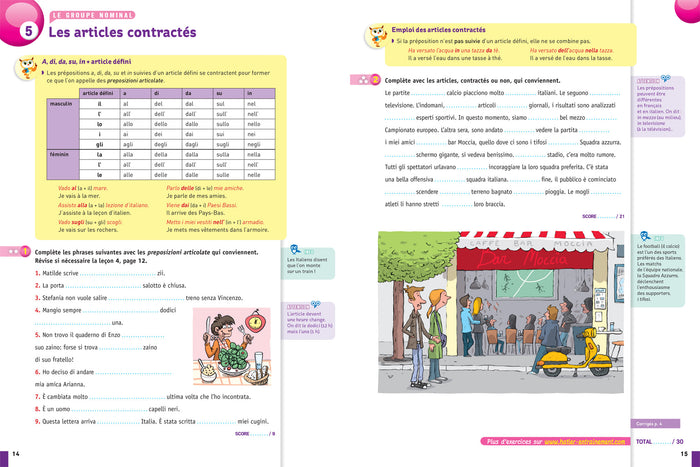 Chouette - Italien 3e - LV2