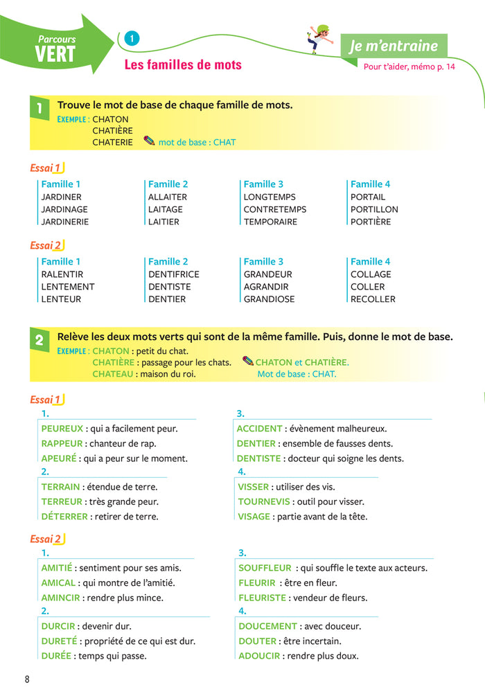 Etude de la langue CE1 CE2 Ed. 2022 - livre de l'élève