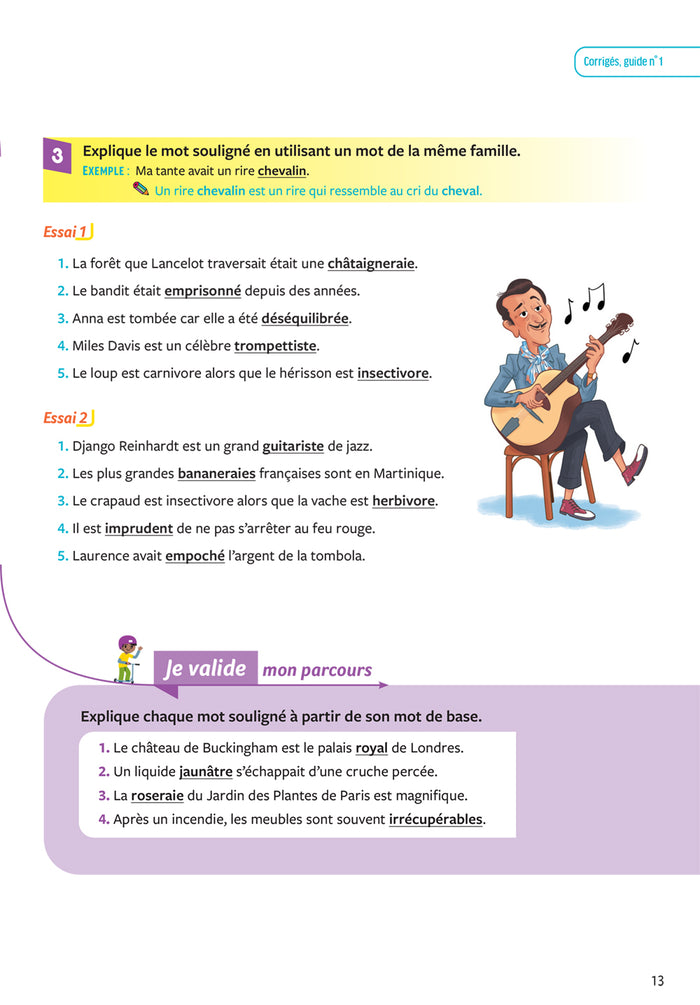 Etude de la langue CE1 CE2 Ed. 2022 - livre de l'élève