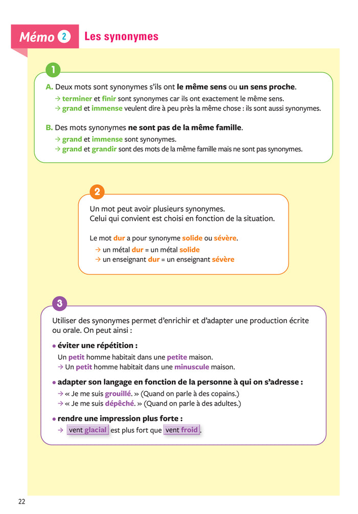 Etude de la langue CE1 CE2 Ed. 2022 - livre de l'élève
