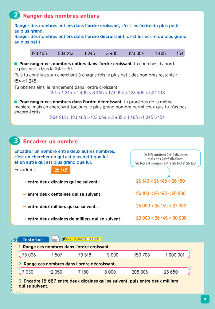 De l'école à la maison - Maths CM1 Ed. 2022
