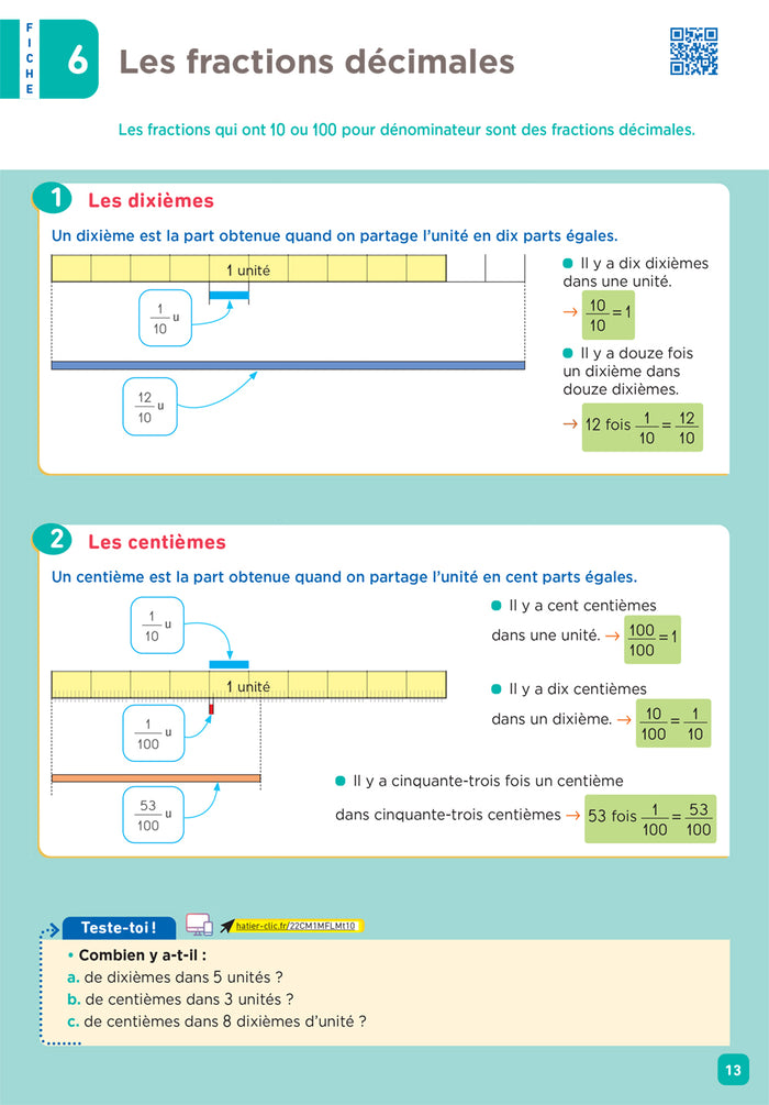 De l'école à la maison - Maths CM1 Ed. 2022