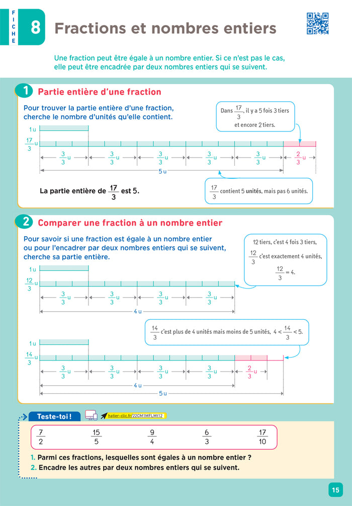 De l'école à la maison - Maths CM1 Ed. 2022