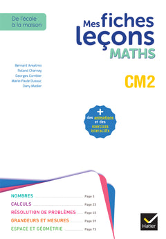 De l'école à la maison - Maths CM2