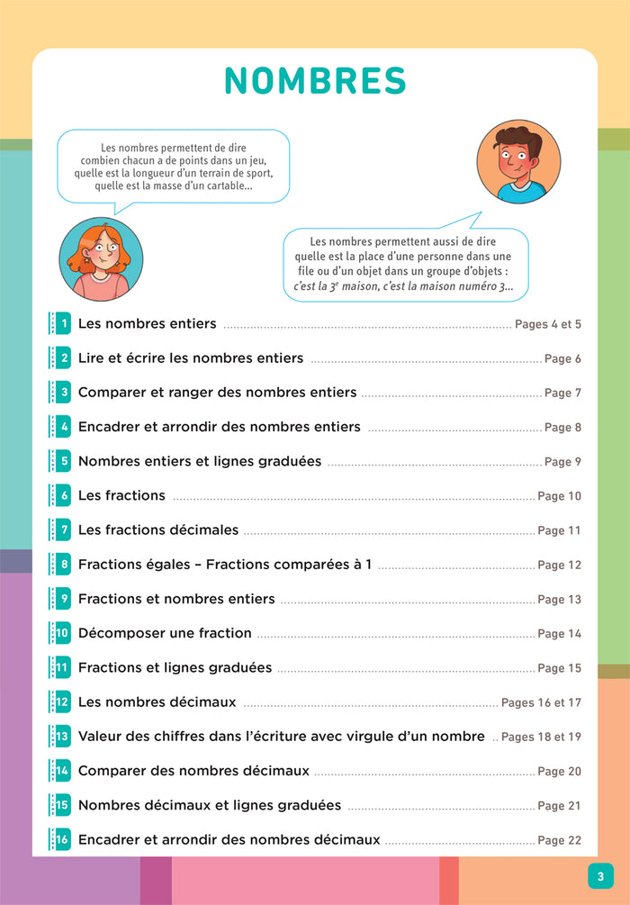 De l'école à la maison - Maths CM2
