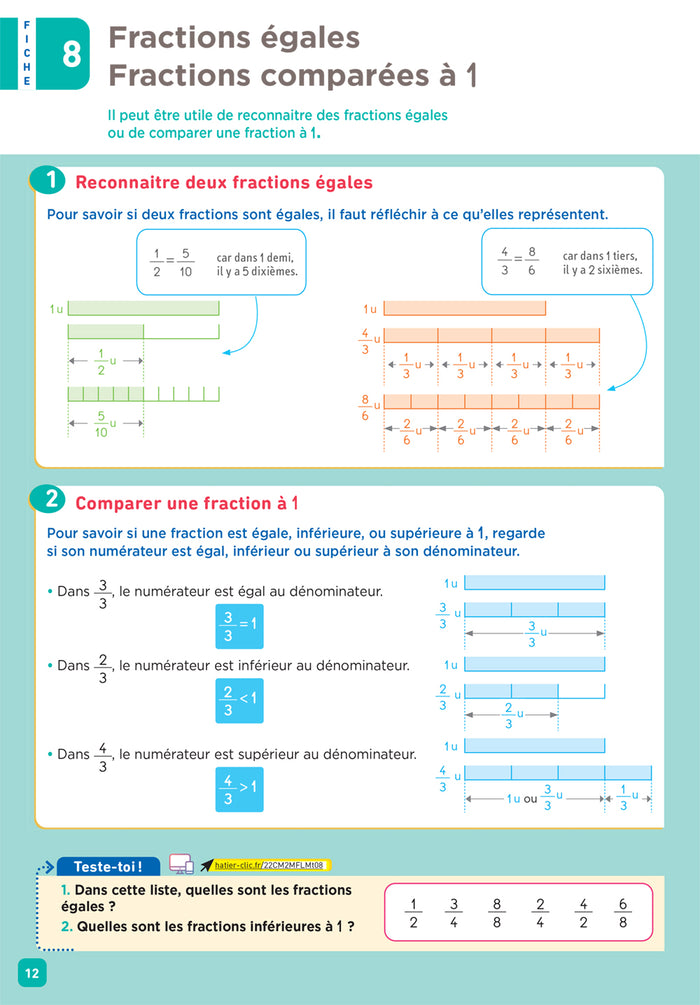 De l'école à la maison - Maths CM2
