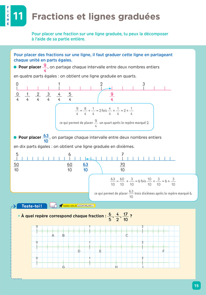 De l'école à la maison - Maths CM2