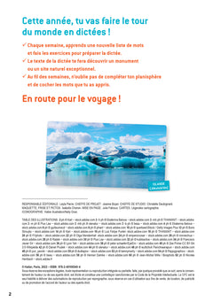 En route pour la dictée ! CM - Les merveilles du monde - Ed. 2022- cahier de l'élève