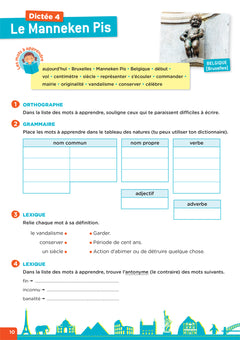 En route pour la dictée ! CM - Les merveilles du monde