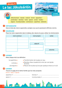 En route pour la dictée ! CM - Les merveilles du monde