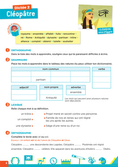 En route pour la dictée ! CM - Femmes et hommes d'exception