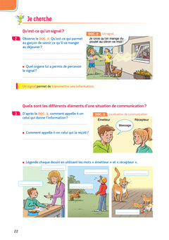 Les Cahiers de la Luciole - Sciences CM1 Ed. 2022