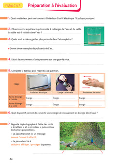 Les Cahiers de la Luciole - Sciences CM1 Ed. 2022