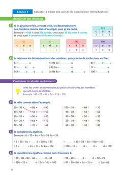 Maths CE2 Ed. 2022  - Livret d'entrainement au calcul fluide