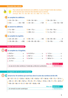 Maths CE2 Ed. 2022  - Livret d'entrainement au calcul fluide