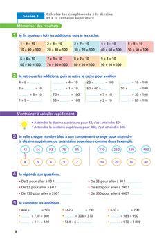 Maths CE2 Ed. 2022  - Livret d'entrainement au calcul fluide