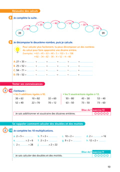 Maths CE2 Ed. 2022  - Livret d'entrainement au calcul fluide