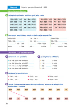 Maths CE2 Ed. 2022  - Livret d'entrainement au calcul fluide