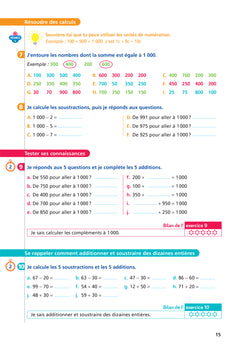 Maths CE2 Ed. 2022  - Livret d'entrainement au calcul fluide