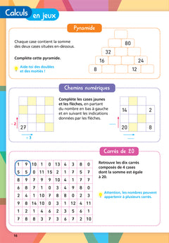 Maths CE2 Ed. 2022  - Livret d'entrainement au calcul fluide