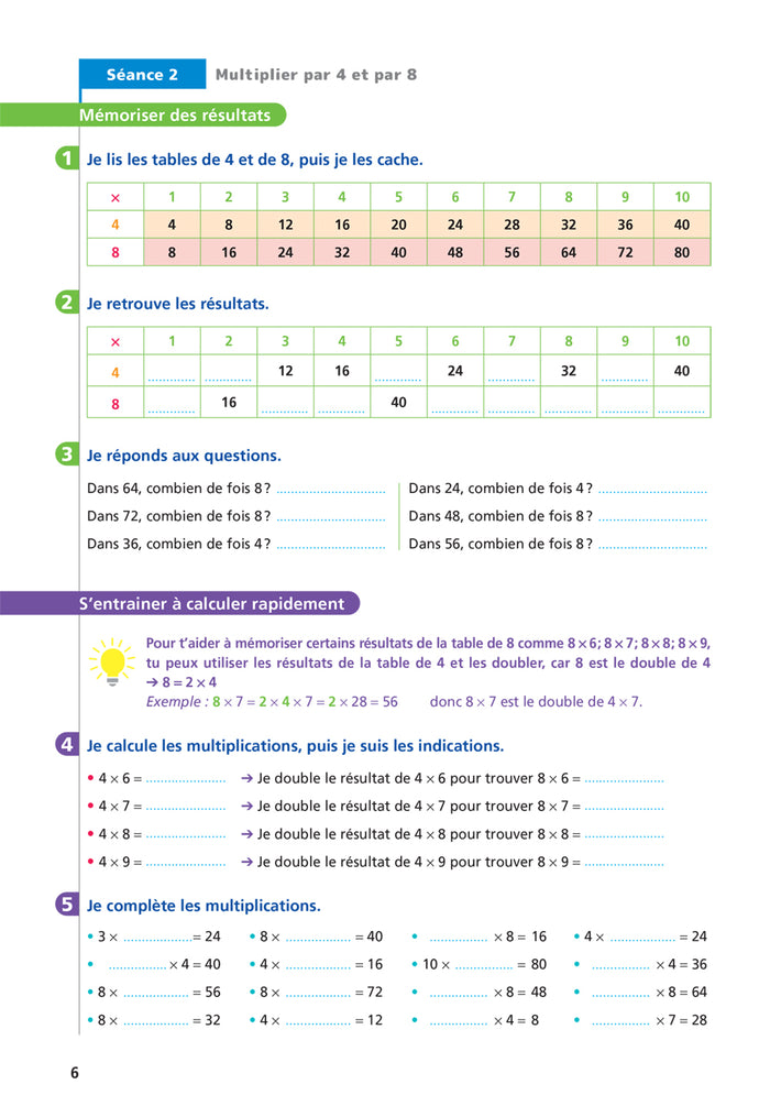 Maths CM1 Ed. 2022  - Livret d'entrainement au calcul fluide