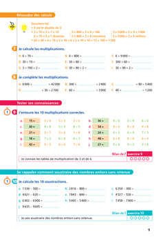 Maths CM1 Ed. 2022  - Livret d'entrainement au calcul fluide