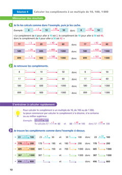 Maths CM1 Ed. 2022  - Livret d'entrainement au calcul fluide