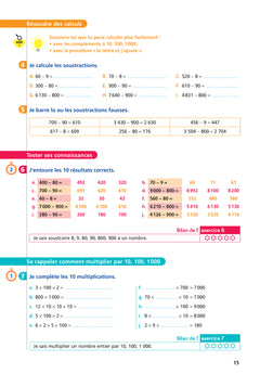 Maths CM1 Ed. 2022  - Livret d'entrainement au calcul fluide