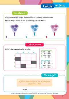 Maths CM1 Ed. 2022  - Livret d'entrainement au calcul fluide
