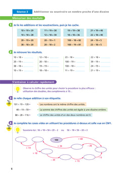 Maths CM2 Ed. 2022 - Livret d'entrainement au calcul fluide