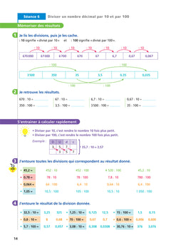 Maths CM2 Ed. 2022 - Livret d'entrainement au calcul fluide